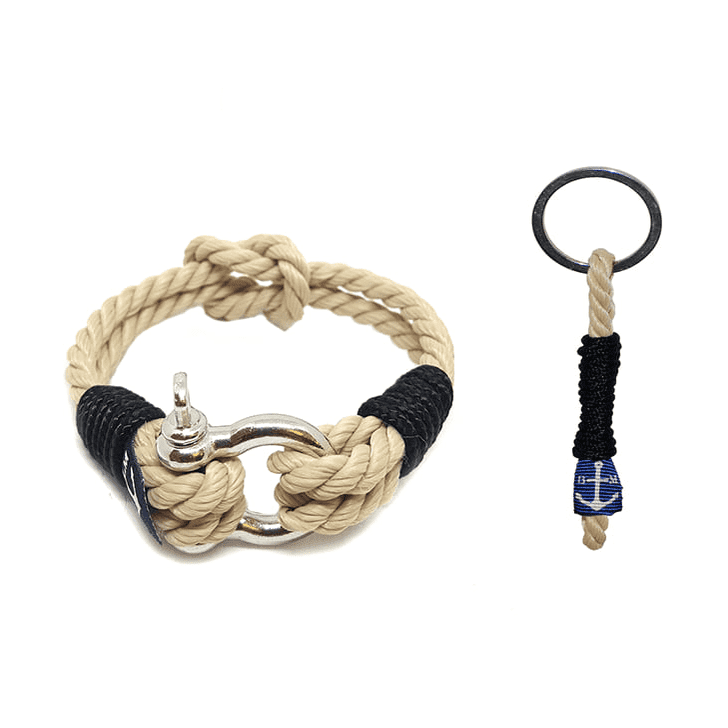 Classic Rope Nautical Bracelet & Keychain
